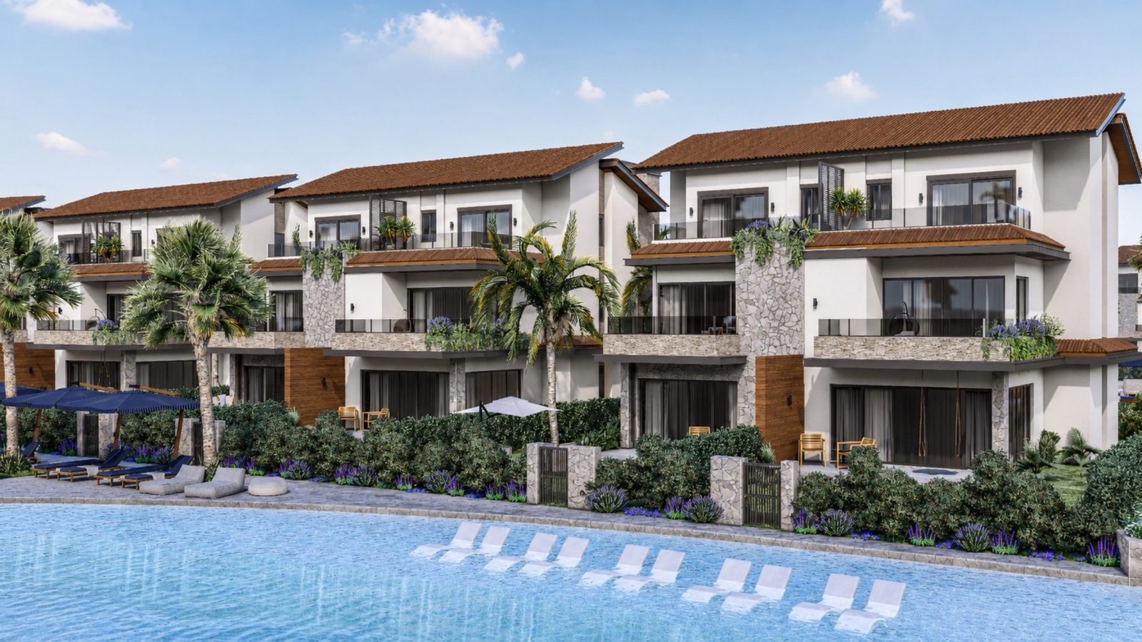 A projekt teljes területe 63 000 m²